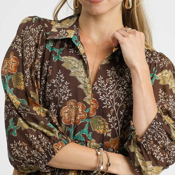 Floral Bohemian Maxi Dress - Picture 10 of 10